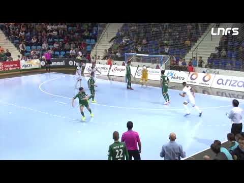 Paradas Asier Llamas Osasuna Magna - Industrias Santa Coloma. J7, 1Div. LNFS