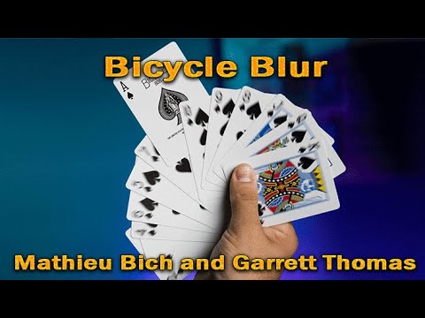 Voir la vidéo de Bicycle Mandolin Blur Red