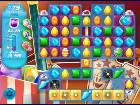 Candy Crush Saga SODA Level 1163 CE