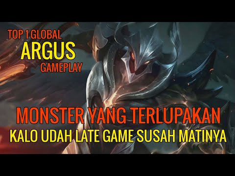 Brutal Physical Damage Argus The Late Game Monster Top 1 Global Argus by V O I D- Mobile Legends