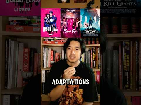TV gems that originated as #comicbooks #deadlyclass #papergirls #adaptations #adaptation #comics