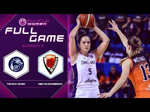 Tsmoki-Minsk v MBK Ruzomberok - Full Game - EuroCup Women 2019-20