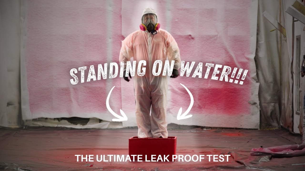 Spray-On Waterproofing: Can it Really Hold Water (and a Man)?