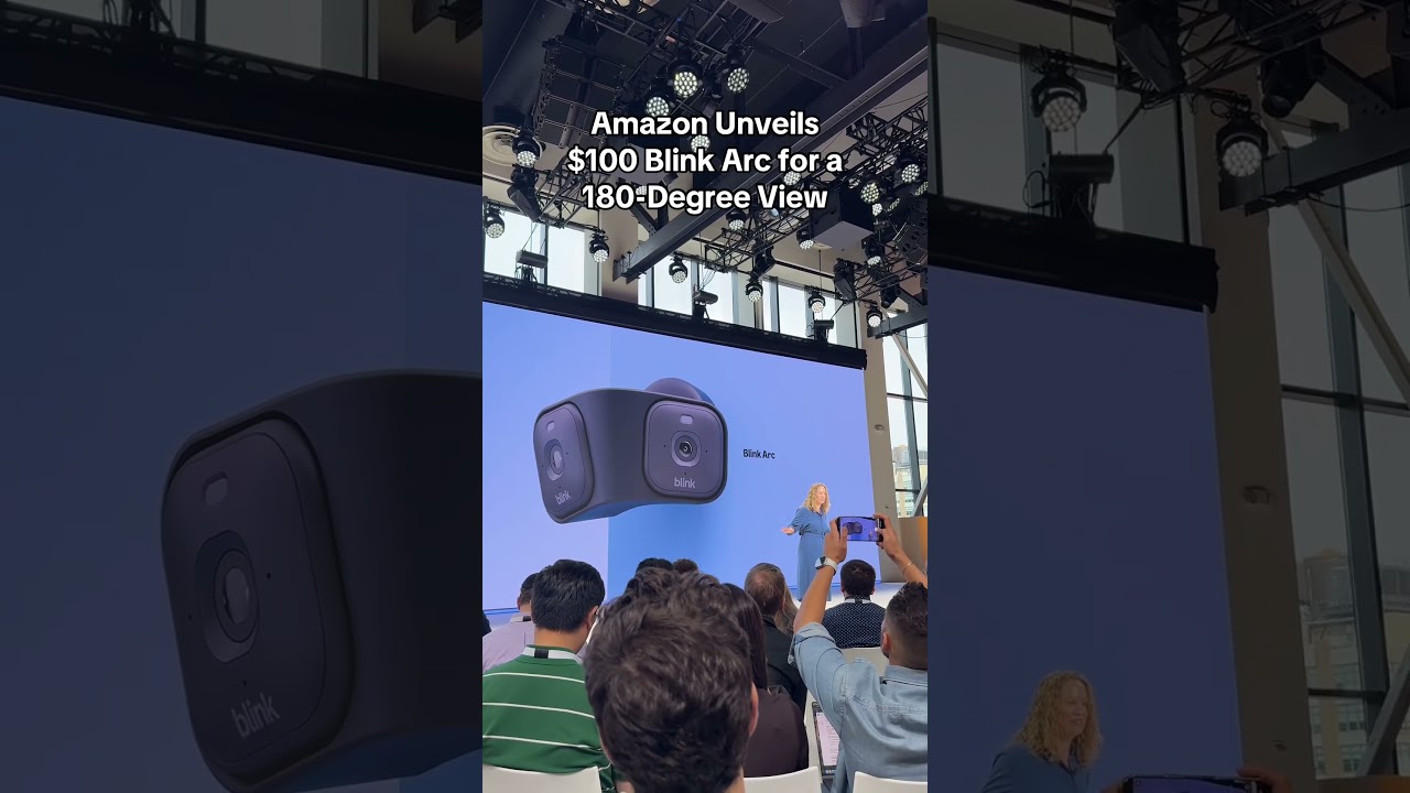 Amazon Unveils $100 Blink Arc Security Camera That Delivers a 180-Degree View