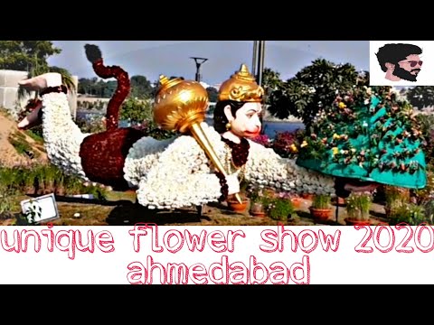 Unique flower show 2020 ahmedabad