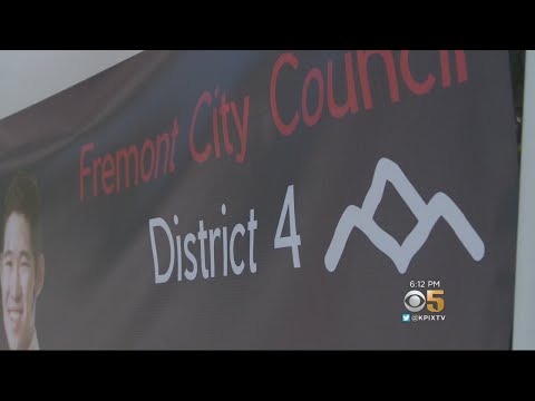 Vandal Draws Swastika On Fremont Councilmember's Campaign Signs