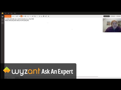 Z Varies Directly As X And Inversely As Y If Z 159 When X 8 And Y 6 Find Z If X 5 And Y 8 Wyzant Ask An Expert