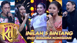 Download lagu INILAH 5 BINTANG YANG AKAN BERDUET BERSAMA KONTESTAN - KONTES KDI 2021 mp3