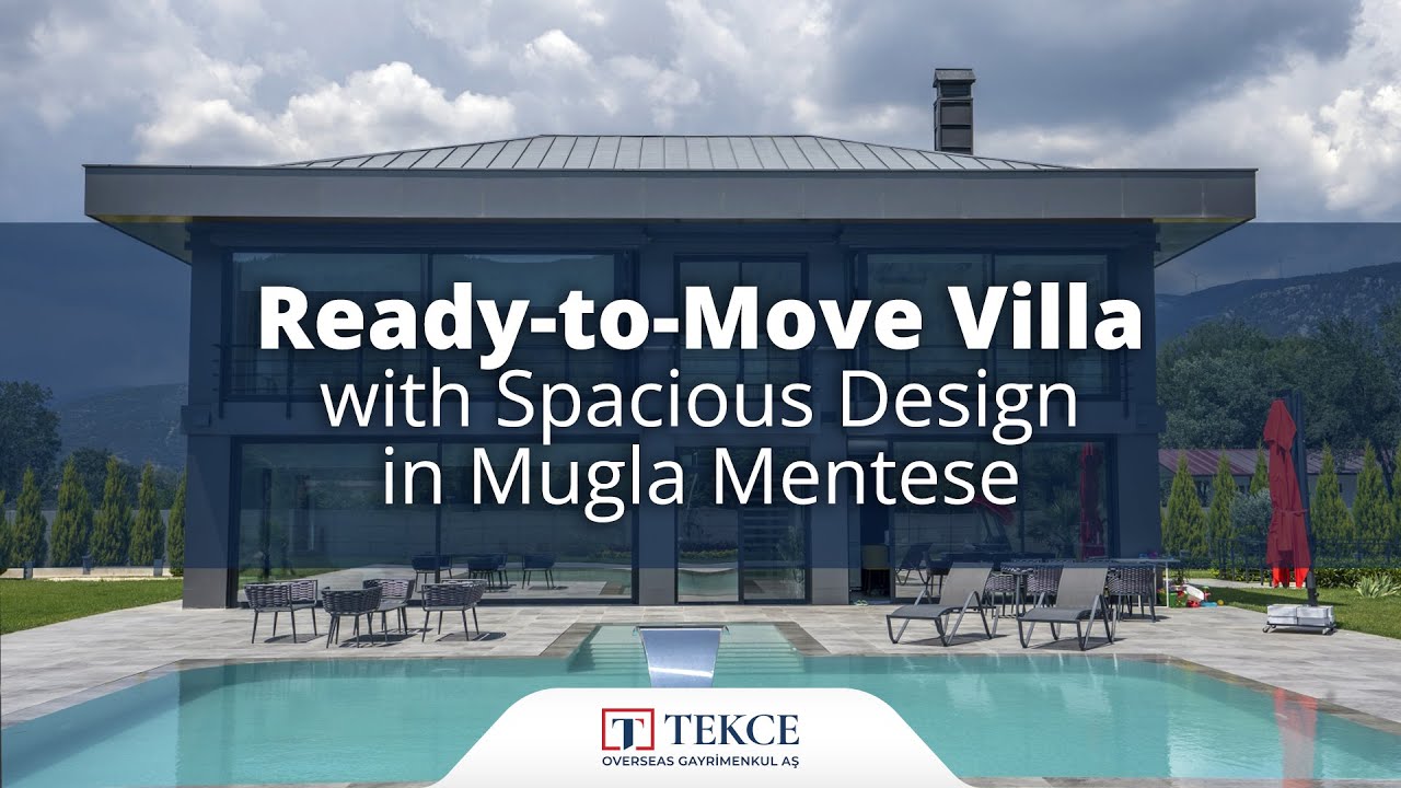Villa Individuelle Ultra-Luxueuse avec Piscine à Mugla
