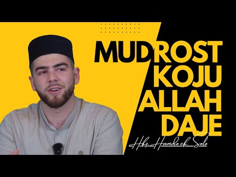 Mi ga mudrošću i znanjem obdarismo! - (Kazivanje o Jusufu, a.s., 11. dio) | hfz. Hamdo Solo