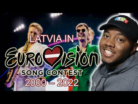 AMERICAN REACTS To Latvia in Eurovision Song Contest (2000-2022)