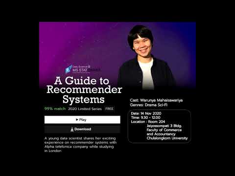 MSSTATSeries | Ep.2 | A Guide to Recommender Systems