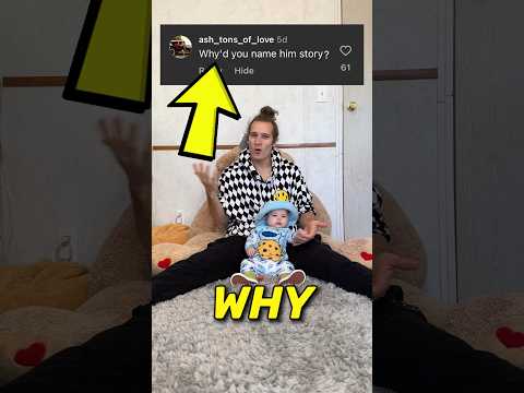 WHY DID I NAME MY SON STORY? 🤔