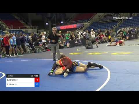 127 Lbs Consi Of 8 #1 - Camryn Brown, Connecticut Vs Ciara Riner, West Virginia 4103