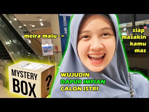 BELANJA WUJUDIN DAPUR IMPIAN CALON ISTRI :p