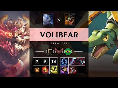 Volibear Top vs Renekton - BR Grandmaster Patch 25.11