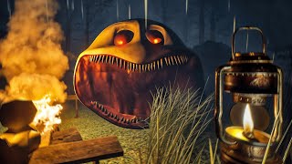 [RUSSIAN HORROR GAME] Kolobok Is Hungry DEMO - Full Gameplay (UPCOMING HORROR GAME)