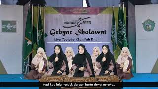 Download lagu TIARA VERSI SHOLAWAT || GEBYAR SHOLAWAT LIVE YOUTUBE KHANIFAH KHANI || mp3
