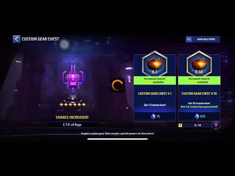 MFF CTP of Rage first time getting Lucky