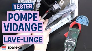 Comment tester la pompe de vidange de votre lave-linge ?