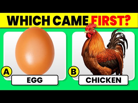 Which Came First Quiz 🥚🐔 | Fun Trivia Challenge | Test Your General Knowledge!