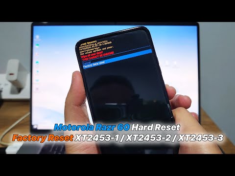 Motorola Razr 60 / Razr 60 5G (XT2453 Series) – Hard Reset
