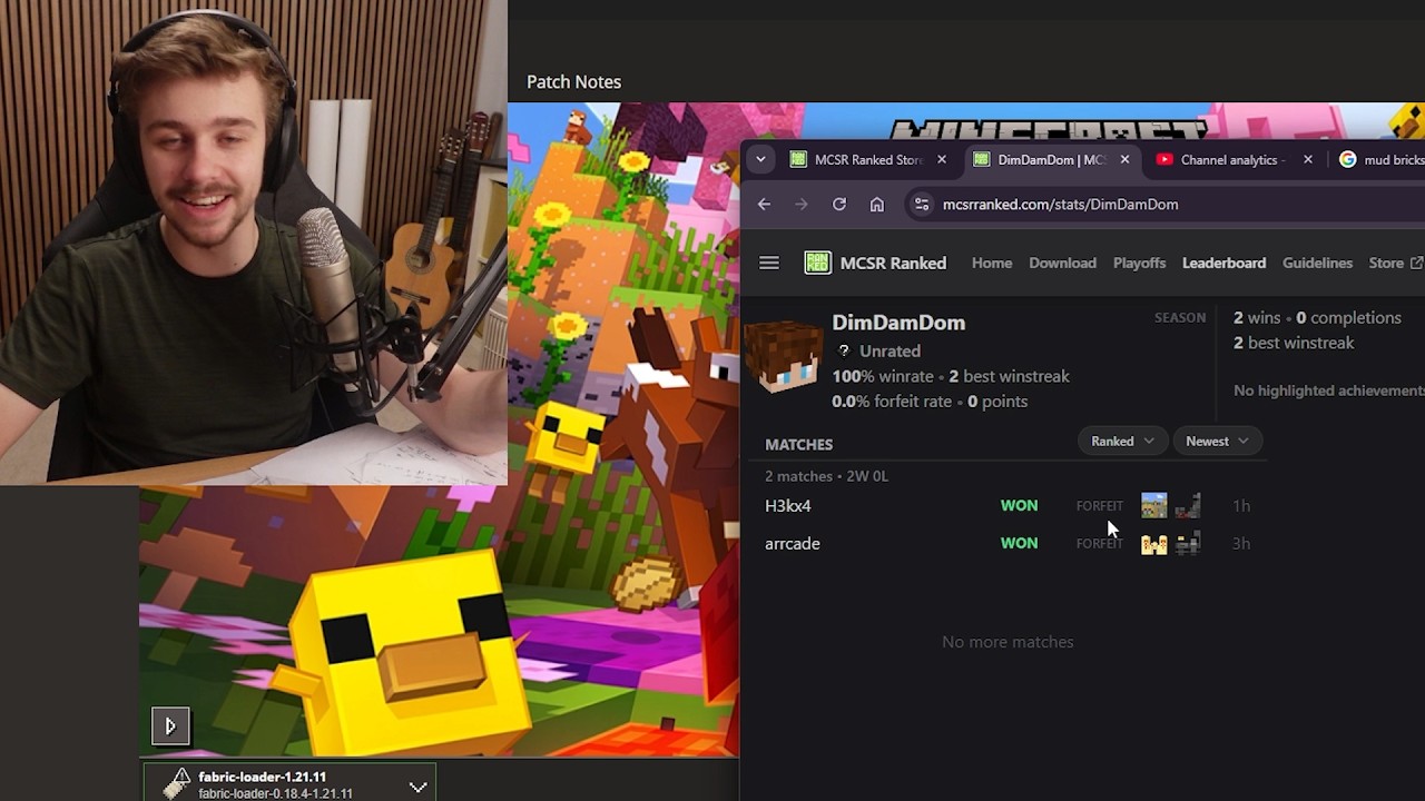 I started minecraft speedrunning...
