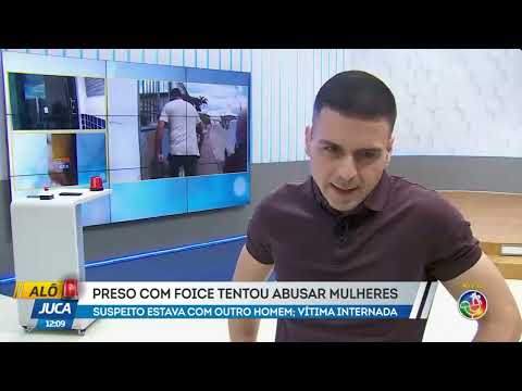TENTOU ESCAPAR: dois homens são presos com foice após tentar abusar de duas mulheres em Ouriçangas