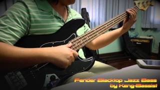 Video thumbnail for Fender Blacktop Jazz Bass by Keng Bassist by Keng Bassist