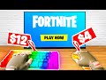 I Played Fortnite With The CHEAPEST KEYBOARD