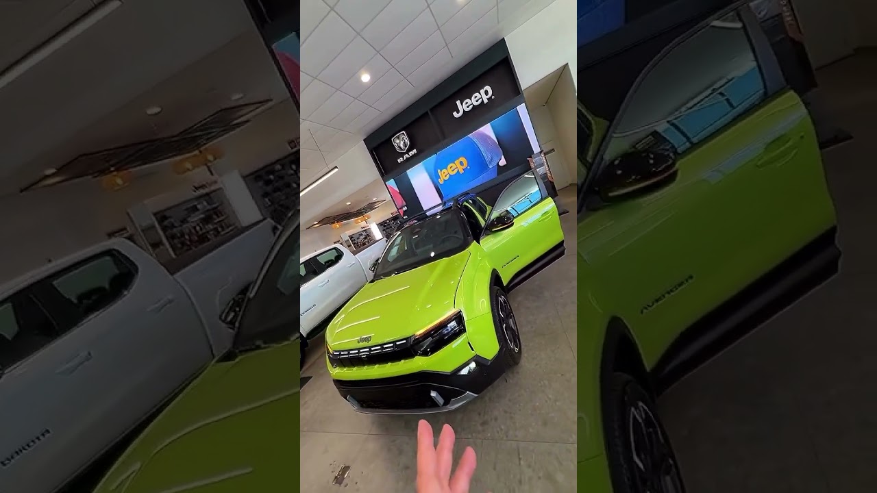 Novo Jeep Avenger 2027 #shorts