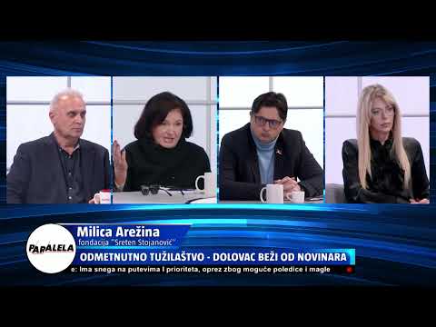 PARALELA - Osveta Zagorke Dolovac novinarima - ugroźena bezbednost i jezive pretnje!