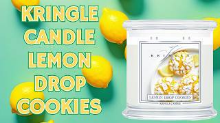 NEW Kringle Candle Lemon Drop Cookies - Spectacular, give me 8 of them!