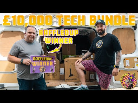 Delivering a £10,000 Tech Bundle to the Winner!! #vlog10