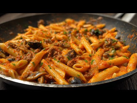 The Famous "Pasta alla Boscaiola"! My Italian Grandmother's Delicious Recipe!