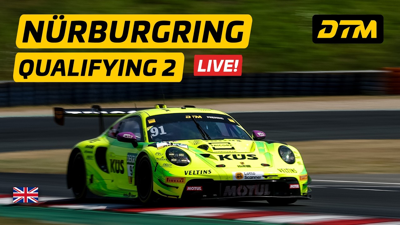 LIVE: DTM Nürburgring 2026 – Qualifying 2 ⏱️🔥 | Sunday Pole Shootout! | DTM 2026
