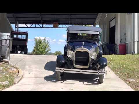 1929 Ford Model A 4-Door Sedan Drive By 1