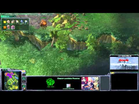 Starcraft II G5 Slush(Z) vs KiWiKaKi(P) King of the Hill