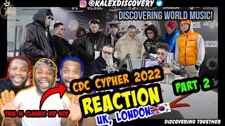 成都集团Cypher 2022 Part 2 W/ Trouble @TheOfficialPlugtv  (REACTION 🇬🇧)