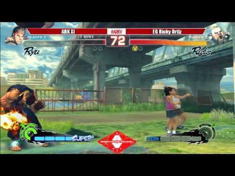 ARK V - Super Street Fighter 4 AE 2012 - Top 8 Winners - ARK XI vs. EG Ricky Ortiz