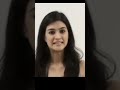 Kriti Sanon First Ever Acting Audition