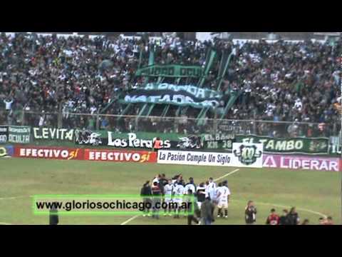 Aliento de la gente y final del partido Chicago 2 -  Defensores 1 FINAL REDUCIDO 2010-2011