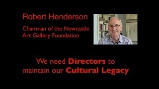 preview picture of video 'Robert Henderson chairman newcastle art gallery foundation'