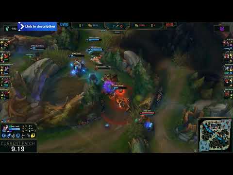 DWG vs AHQ Highlights Day 8 5th Match LoL