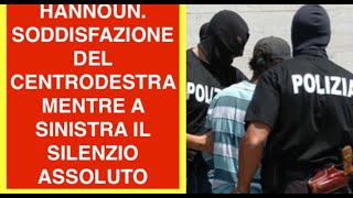 HANNOUN. SODDISFAZIONE DEL CENTRODESTRA MENTRE A SINISTRA IL SILENZIO ASSOLUTO