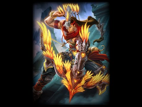 Smite gameplay ranked duel plat 4 Hou yi vs chaac