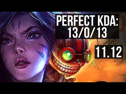 KAI'SA & Rakan vs ZIGGS & Gragas (ADC) | 13/0/13, Legendary, 400+ games | KR Challenger | v11.12