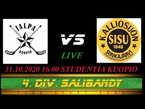 YT Jalpa vs KallSi - Live - 31.10.2020 klo 16.00 - Studentia Kuopio