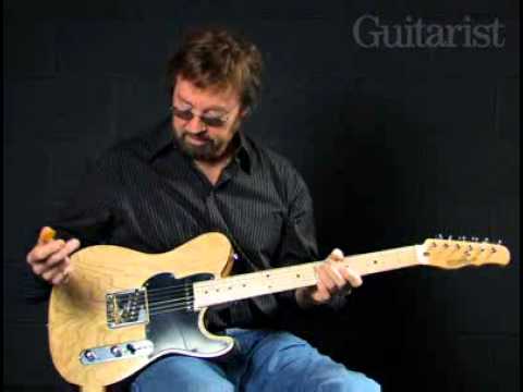 Jerry Donahue demos his Fret-King Black Label JD