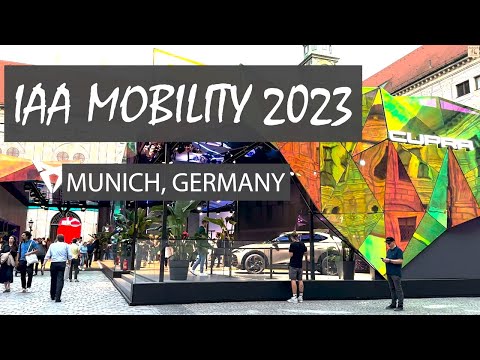 IAA Mobility Event in Munich, Germany 🇩🇪 | 4K UHD